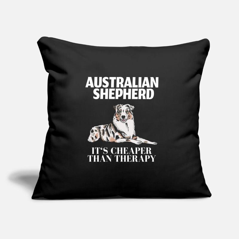 Australian Shepherd Sofakissen mit Füllung 45 x 45 cm