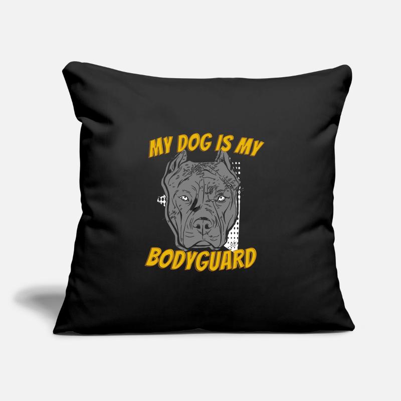 Pitbull américain Bully Coussin et housse de 45 x 45 cm