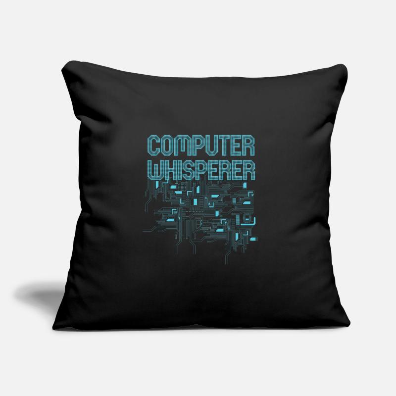 Computer Whisperer - IT Tech Support Software Sofa pillow with filling 45cm x 45cm