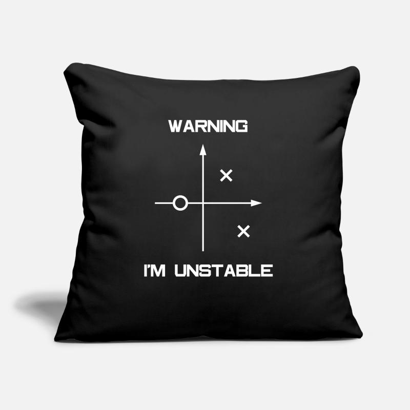 Filter Electrical Engineering Sofa pillow with filling 45cm x 45cm