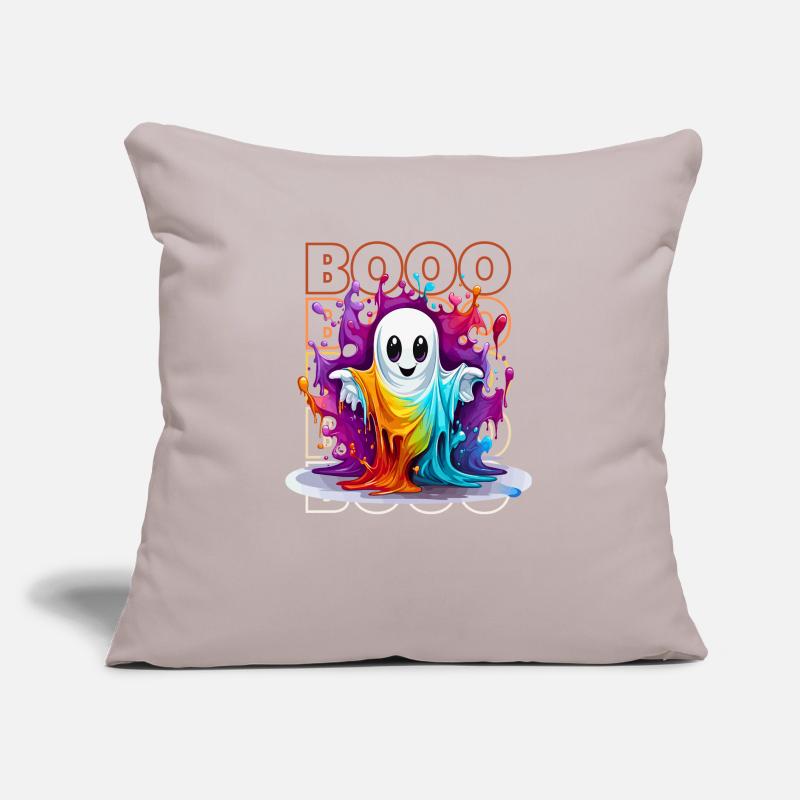 Chibi Float & Booo! Whimsical Wisp Tee! Sofa pillow with filling 45cm x 45cm