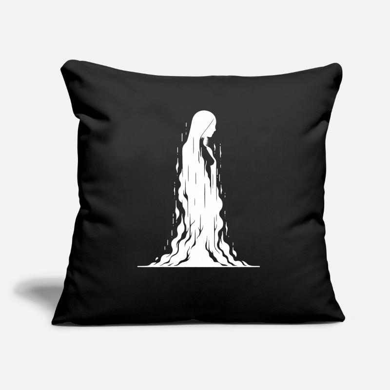 Banshee (white) Sofa pillow with filling 45cm x 45cm