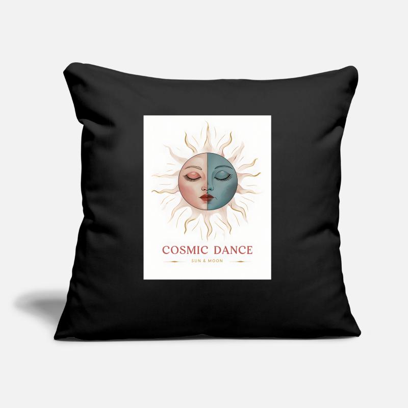 Cosmic Dance Spirituell Geschenk Sofakissen mit Füllung 45 x 45 cm
