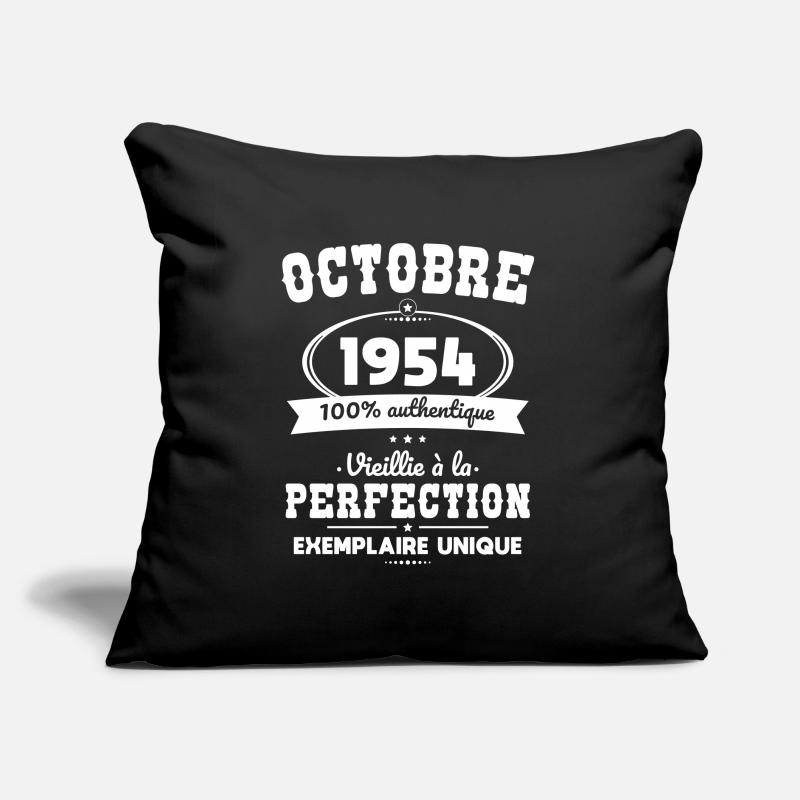 70th Anniversary - October 1954 Perfection Sofa pillow with filling 45cm x 45cm