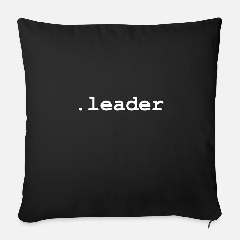 .leader - Sofakissen mit Füllung 45 x 45 cm - Schwarz