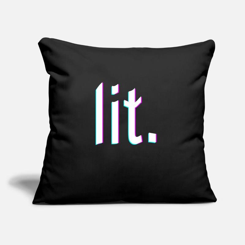 lit. problème de conception Coussin et housse de 45 x 45 cm