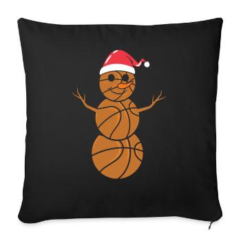 Cadeaux de Noël Noël - Coussin et housse de 45 x 45 cm - noir - Devant