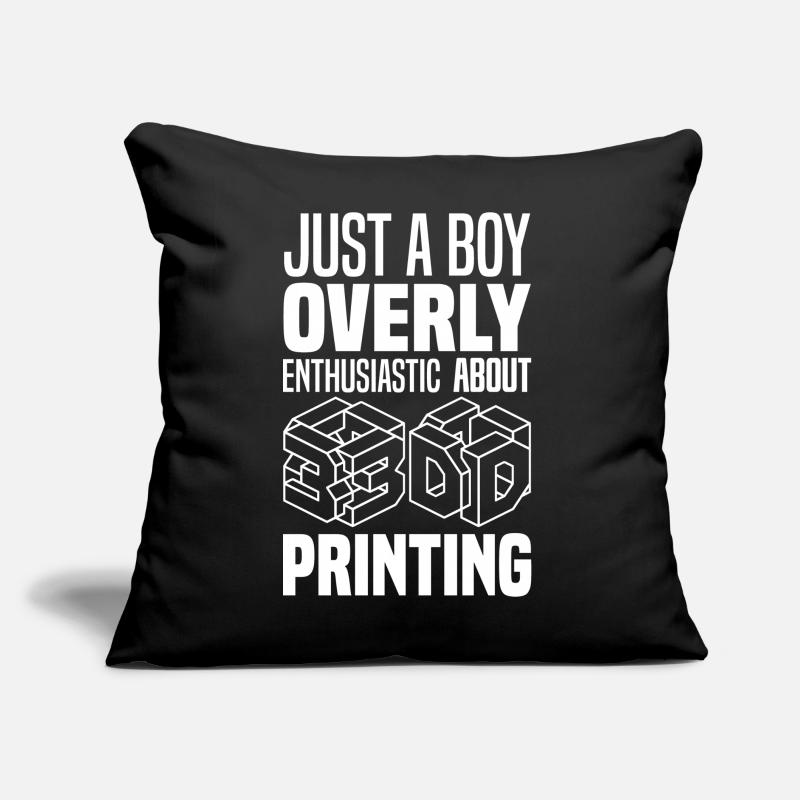 Impression 3D Coussin et housse de 45 x 45 cm