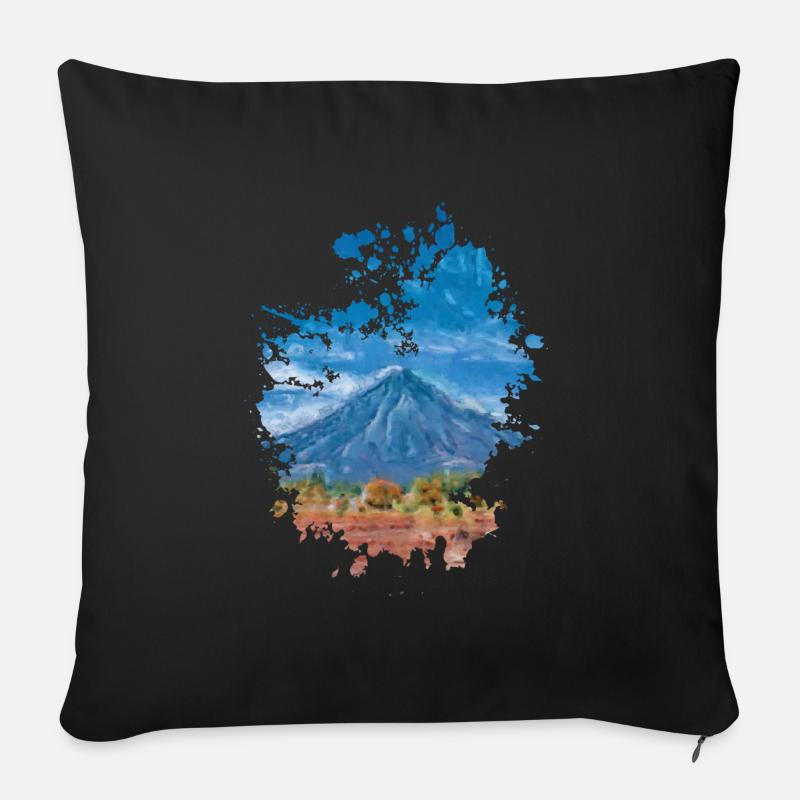 Berg - Sofakissen mit Füllung 45 x 45 cm - Schwarz
