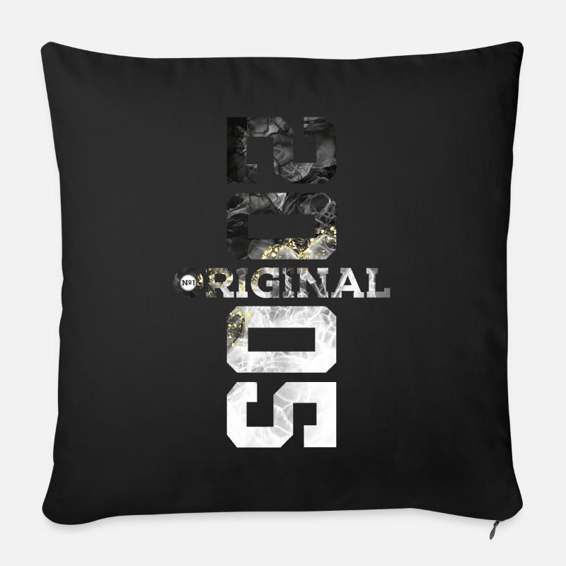 ORIGINAL 2005 COOL 21. GEBURTSTAG - Sofakissen mit Füllung 45 x 45 cm - Schwarz
