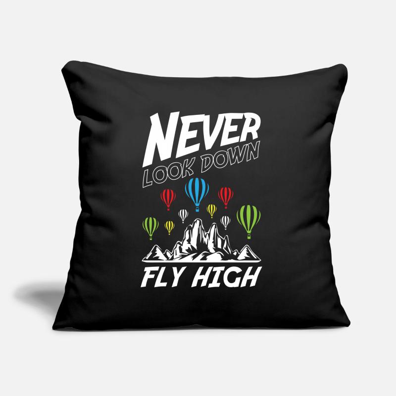 Never Look Down Fly High Sofakissen mit Füllung 45 x 45 cm