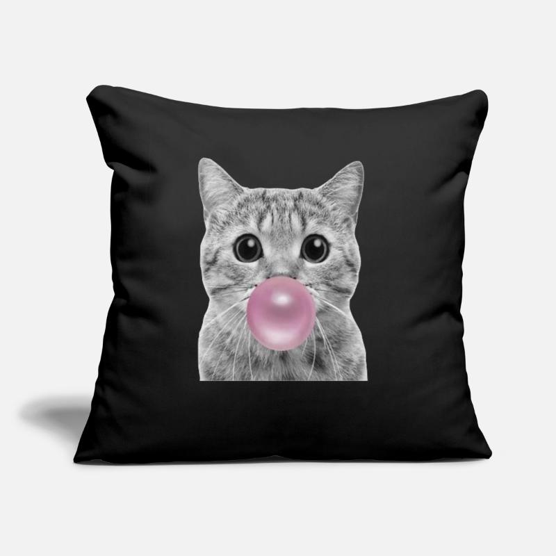 Chat bulle Coussin et housse de 45 x 45 cm