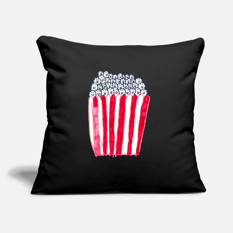 Pop-corn Coussin et housse de 45 x 45 cm