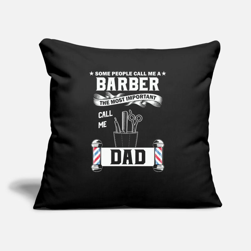 Coiffeur Cutter Coussin et housse de 45 x 45 cm