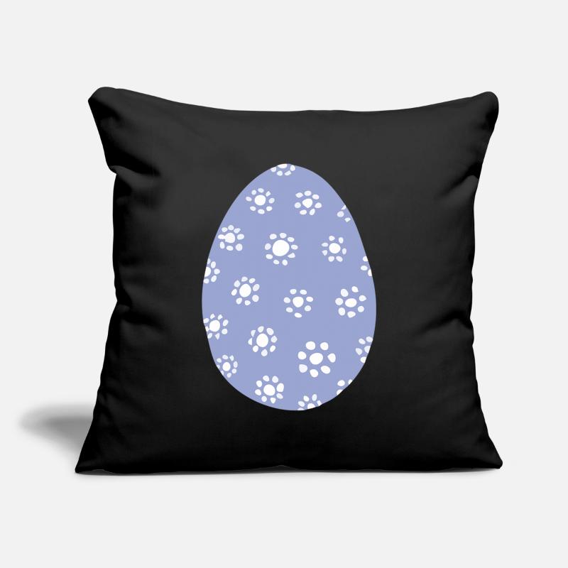 blue easter egg Sofa pillow with filling 45cm x 45cm