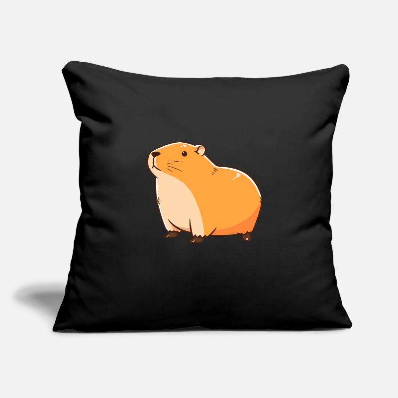 Capybara Sofakissen mit Füllung 45 x 45 cm