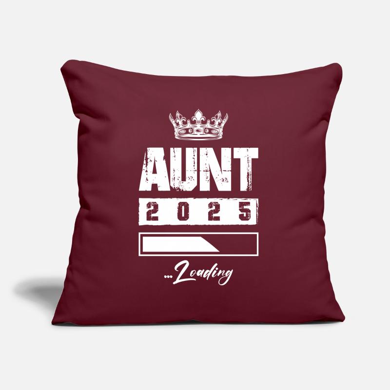 Aunt 2025 Loading Sofa pillow with filling 45cm x 45cm