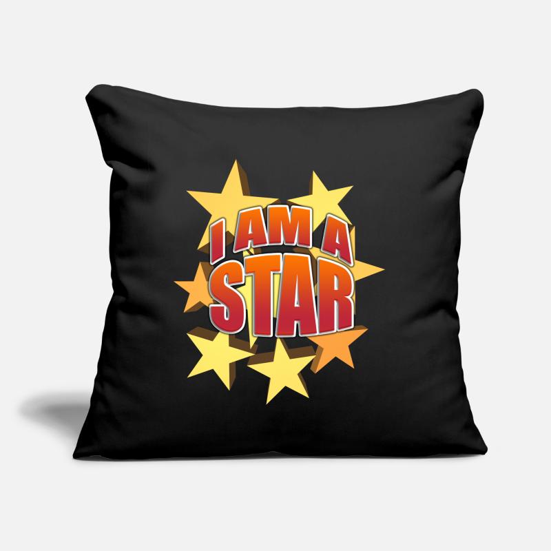 Ich bin ein Star Sofakissen mit Füllung 45 x 45 cm