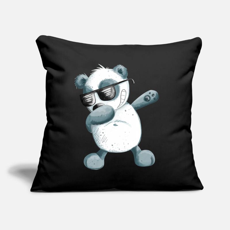 Dabbender Panda I Dab Dance Animals I Dabbing Bear Sofa pillow with filling 45cm x 45cm