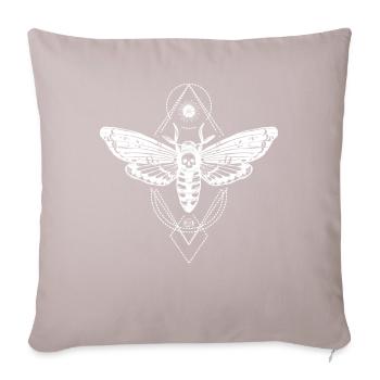 Gothic Butterfly Celts Occult Satan Gift - Sofa pillow with filling 45cm x 45cm - light taupe - Front
