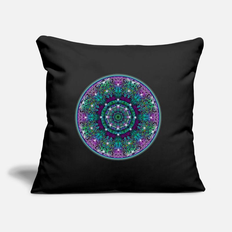 Mandala 2 Sofakissen mit Füllung 45 x 45 cm