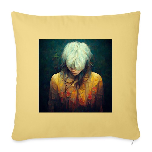 VALIDATION girl - Sofa pillow with filling 45cm x 45cm