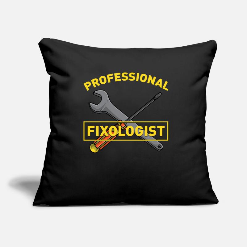 Handwerker Allrounder Heimwerker Lustiger Spruch Sofakissen mit Füllung 45 x 45 cm