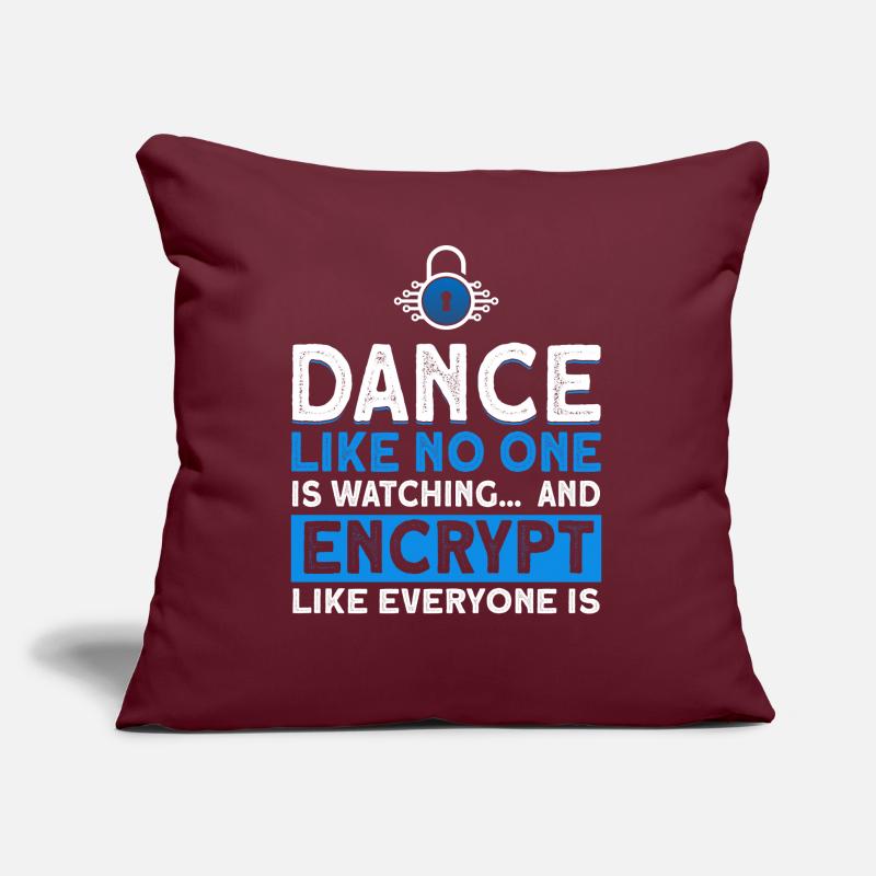 Computerfreak IT Sicherheit Cybersecurity Geschenk Sofakissen mit Füllung 45 x 45 cm