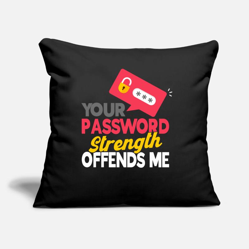 IT Security Computer Geek Cybersecurity Gift Sofa pillow with filling 45cm x 45cm