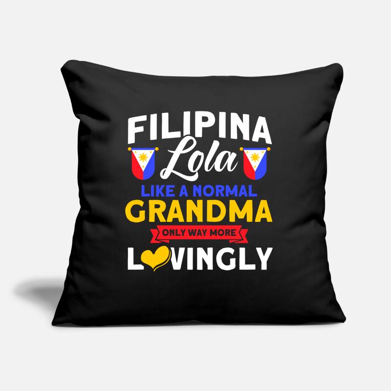 Philippines Drapeau philippin Coussin et housse de 45 x 45 cm