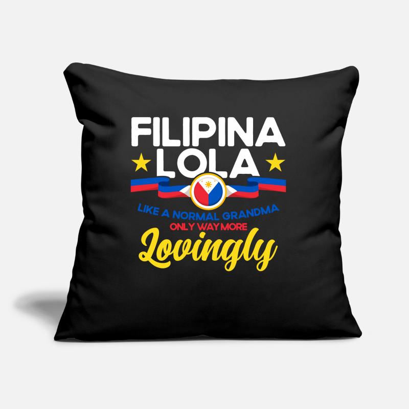 Philippines Drapeau philippin Coussin et housse de 45 x 45 cm