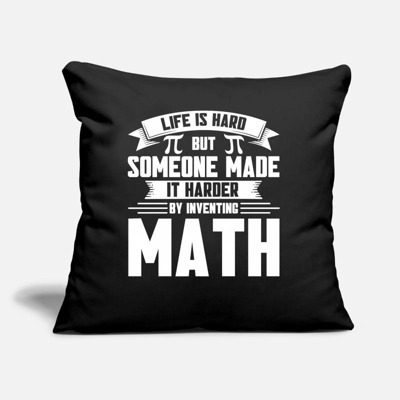 Math Mathématiques Sciences Math Cadeau Coussin et housse de 45 x 45 cm