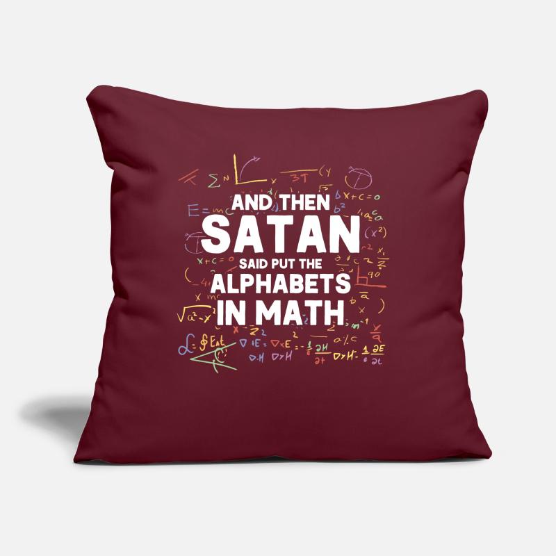 Math Mathematics Science Math Gift Sofa pillow with filling 45cm x 45cm