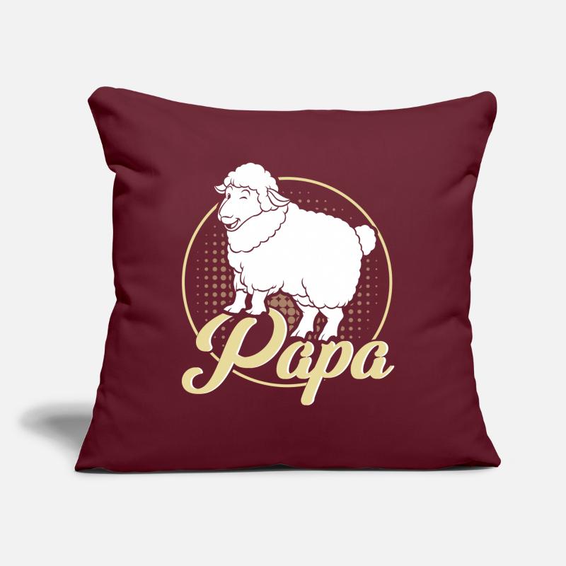 Élevage de moutons Élevage Élevage Mouton Cadeau Coussin et housse de 45 x 45 cm