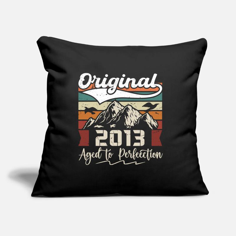 2013 - Gift born in 2013 Sofa pillow with filling 45cm x 45cm