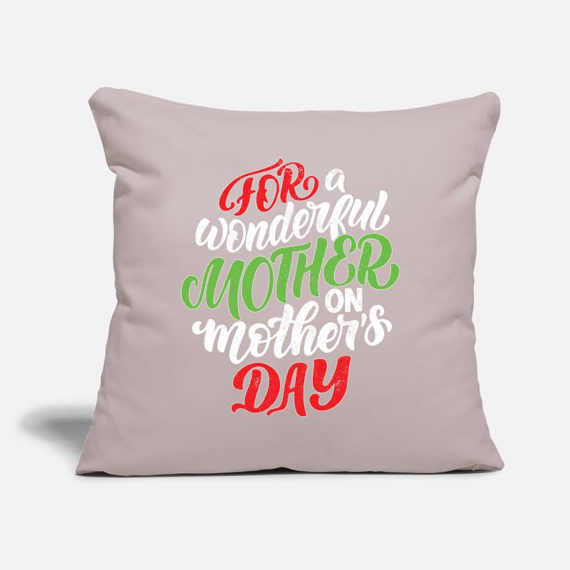 Mama Mutter Mom Muttertag - Muttertagsdesign Sofakissen mit Füllung 45 x 45 cm