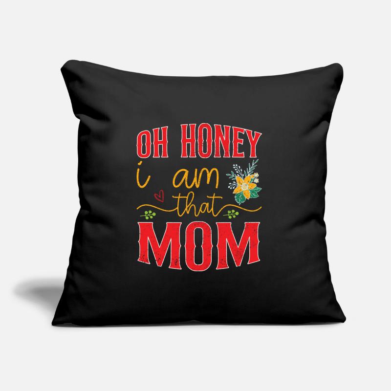 Mama Mutter Mom Muttertag - Muttertagsdesign Sofakissen mit Füllung 45 x 45 cm