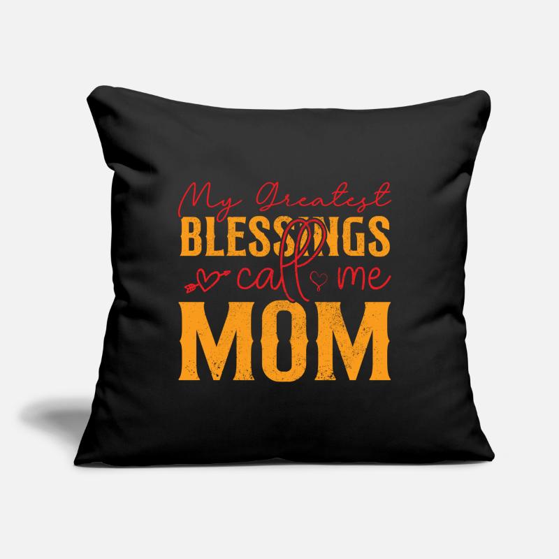 Mama Mutter Mom Muttertag - Muttertagsdesign Sofakissen mit Füllung 45 x 45 cm
