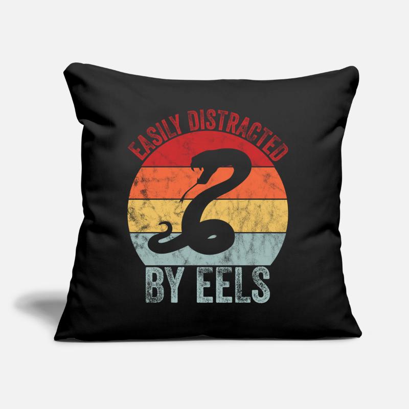 Distracted by eels Sofa pillow with filling 45cm x 45cm