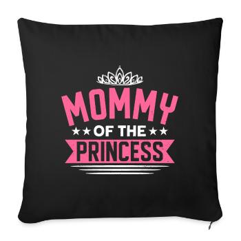 Girls Birthday Idea Birthday - Sofa pillow with filling 45cm x 45cm - black - Front
