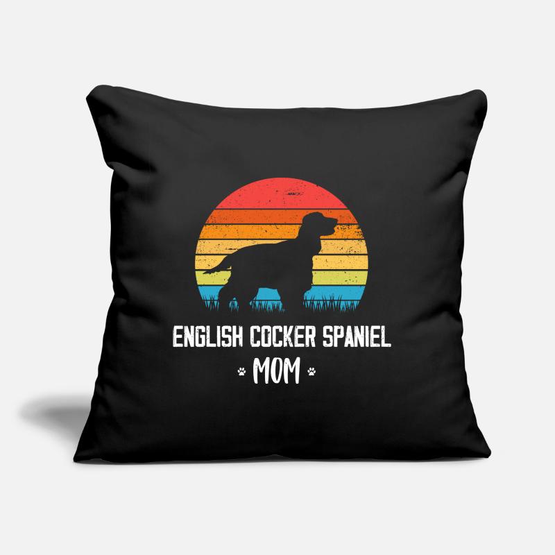 Deutsch Cocker Spaniel Coussin et housse de 45 x 45 cm