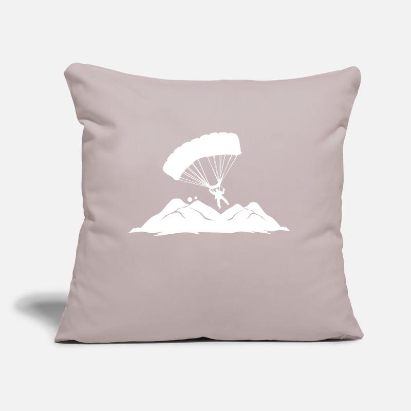 Paragliding Paragliding Paraglider hobby Sofa pillow with filling 45cm x 45cm