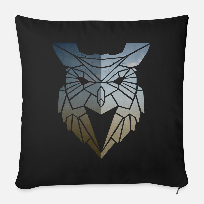 heulen - Sofakissen mit Füllung 45 x 45 cm - Schwarz