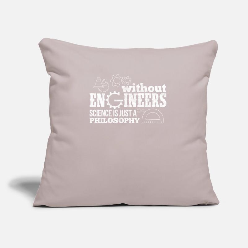 engineer Sofa pillow with filling 45cm x 45cm
