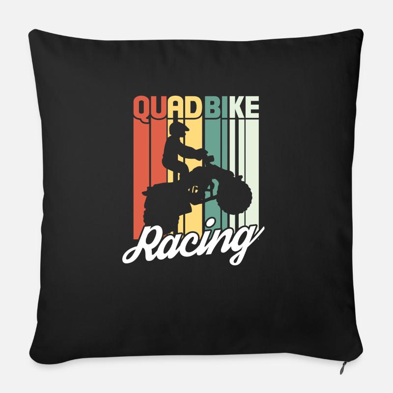 Quad - Sofakissen mit Füllung 45 x 45 cm - Schwarz