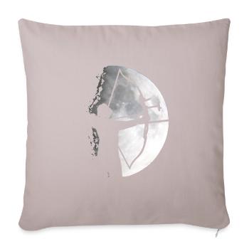 Moon archer - Sofa pillow with filling 45cm x 45cm - light taupe - Front