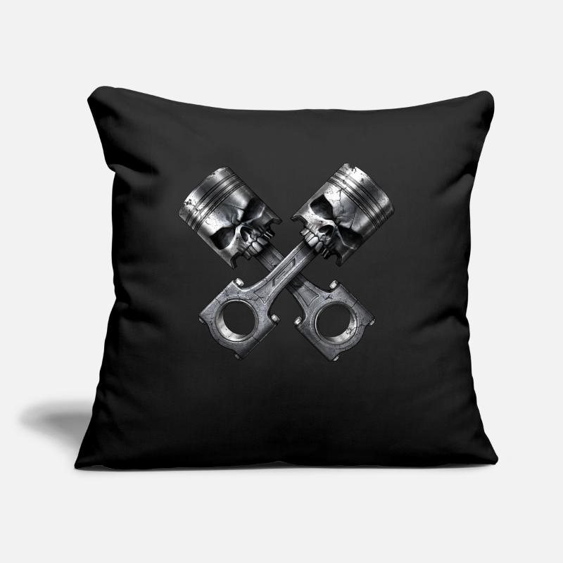 Skull engine pistons Sofa pillow with filling 45cm x 45cm