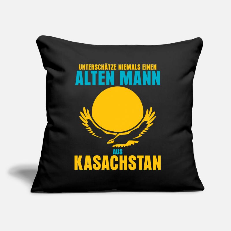 Kasachstan Sofakissen mit Füllung 45 x 45 cm