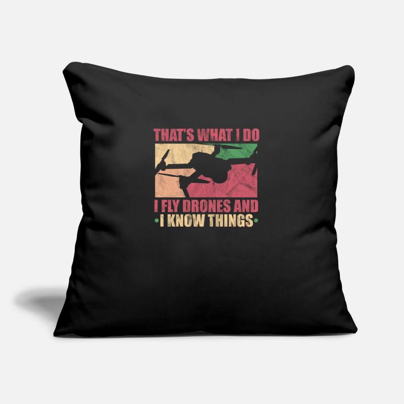 Drone Sofa pillow with filling 45cm x 45cm