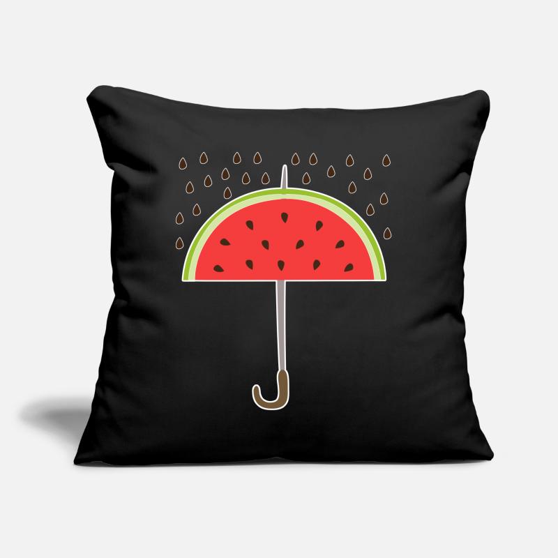 Pastèque Parapluie Melons Coussin et housse de 45 x 45 cm